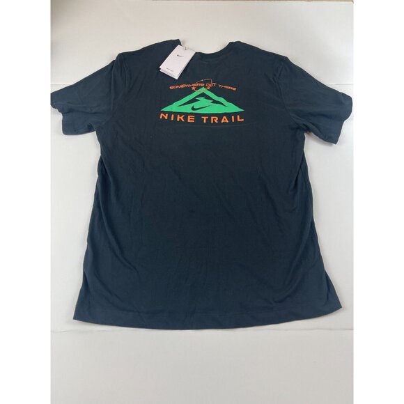 Nike Graphic T-Shirt Black FD0120-010 Medium No Tags Special - Picture 2 of 3